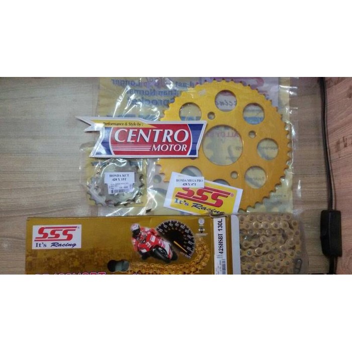 Jual GEAR SET SSS HONDA CB150R/ALL NEW CB150R/CBR150 GOLD EDITION