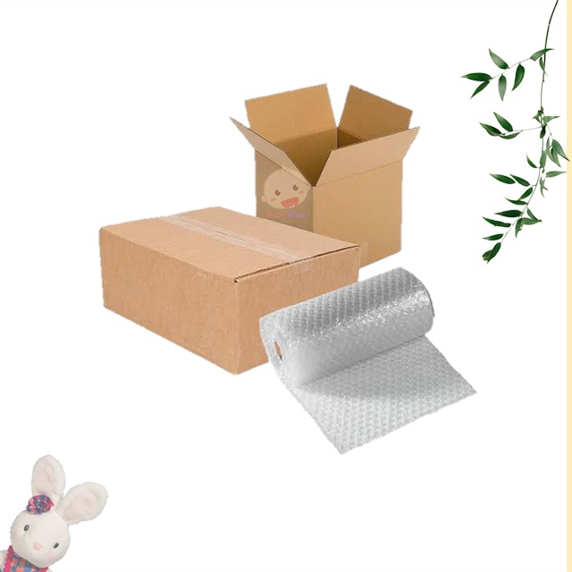 Jual Packing kardus dan bubble wrap Shopee Indonesia