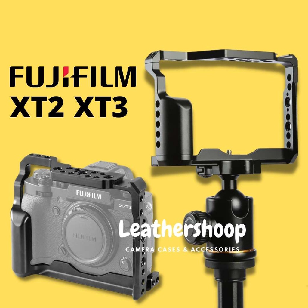 Jual Cage Rig FUJIFILM XT2 XT3 Bracket Body Grip Stabilizer UURig