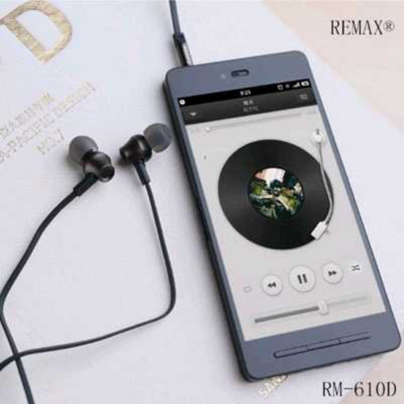 Jual REMAX EARPHONE FUNCTIONAL RM610D Shopee Indonesia