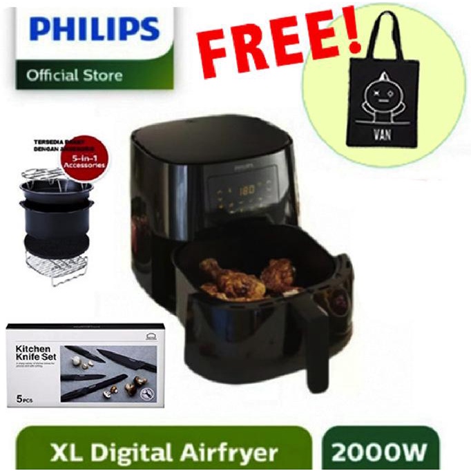 Jual PHILIPS Essential Air Fryer Digital HD 9270 XL Airfryer HD9270