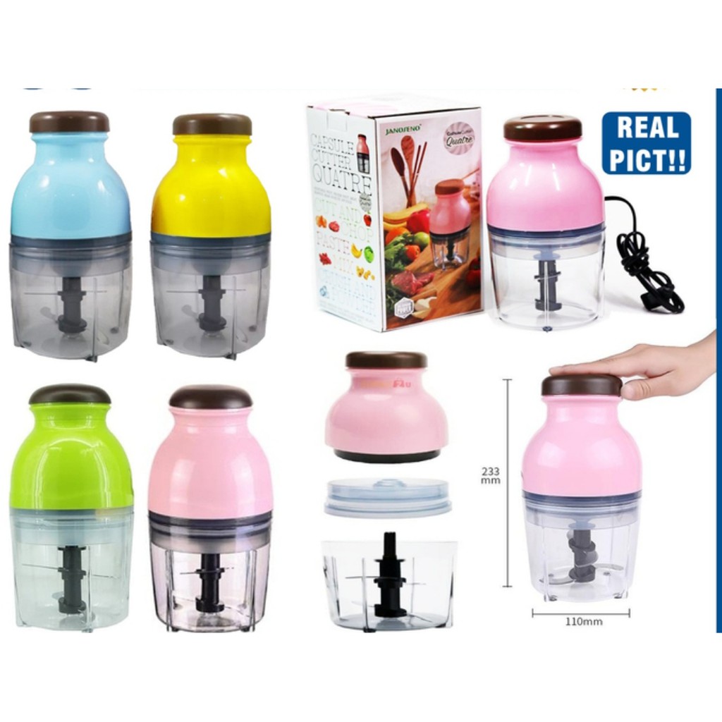 Jual Blender Portable Mini Kapsul Buah Daging Sayuran Cutter Quatre