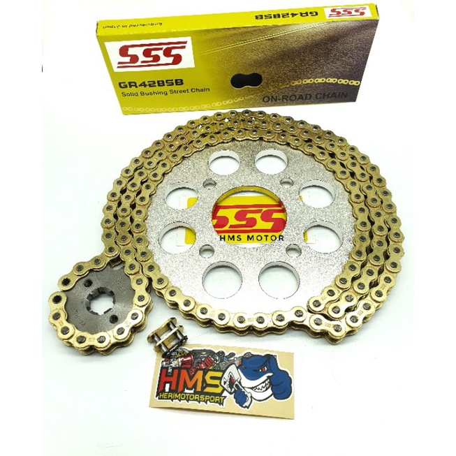 Jual GIR GEAR SET GEARSET SSS 428 415 CBR 150 CB150 R MEGAPRO VERZA