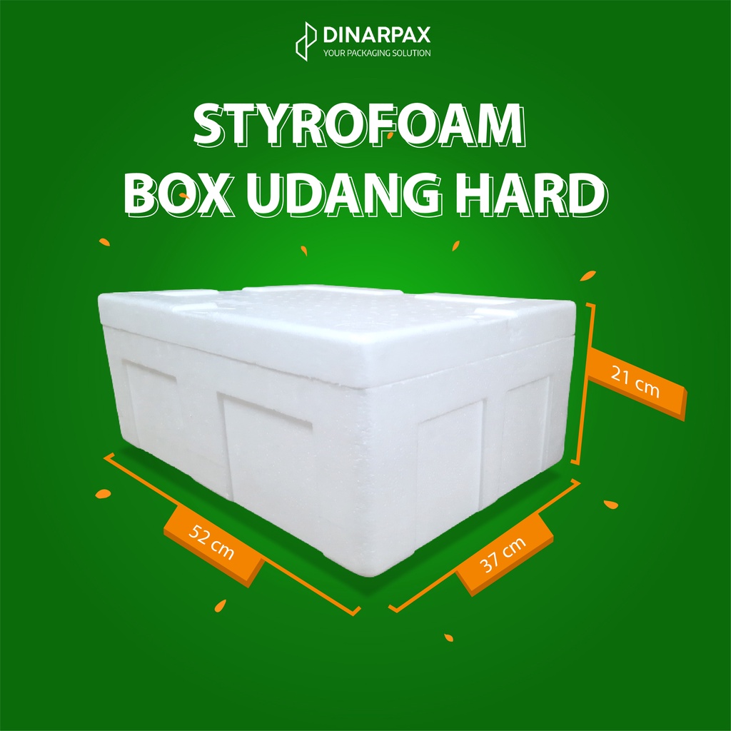 Jual Styrofoam Box Udang EXTRA HARD / Fish / Ikan / Seafood