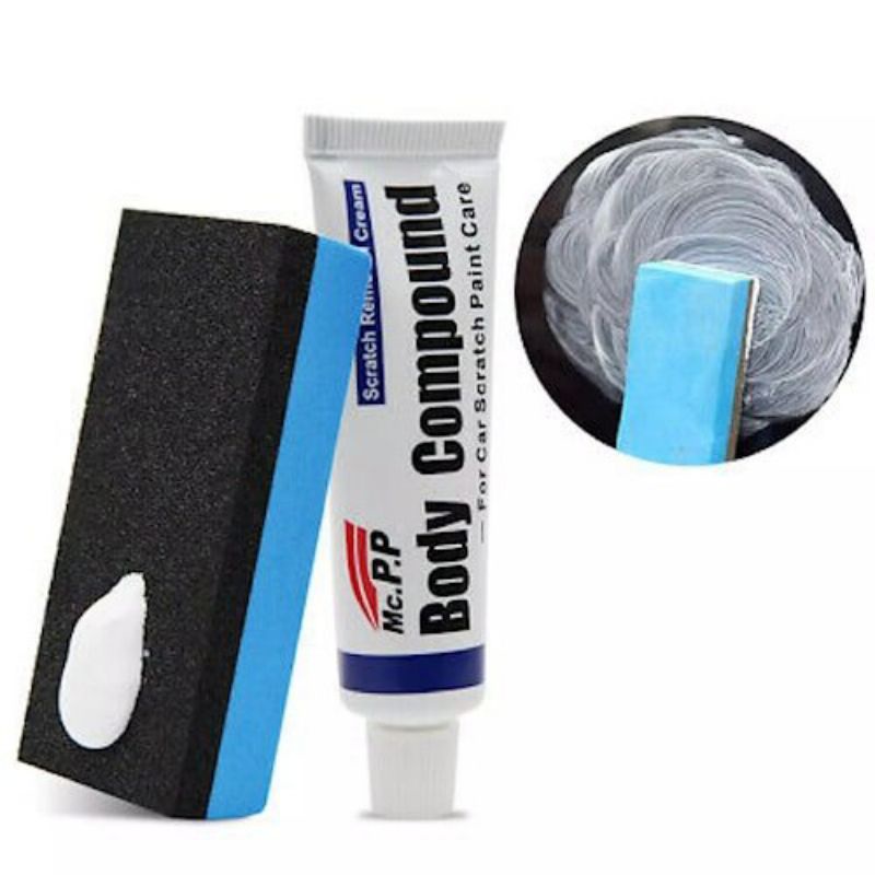 Jual Body Compound Scratch Clear Kit / Poles Mobil / Krim Penghilang
