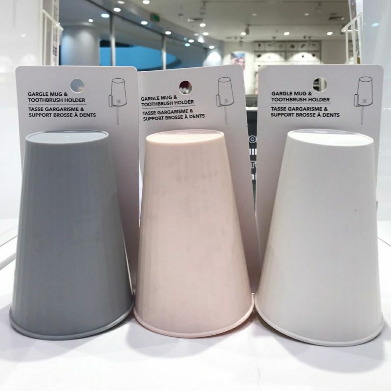 Jual MINISO Gargle Mug & Toothbrush holder / toothbrush holder miniso