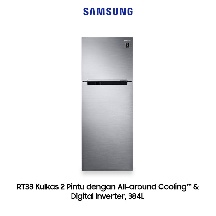Jual KULKAS SAMSUNG 2 PINTU WITH ALL AROUND COOLING RT38K503JS8 (384