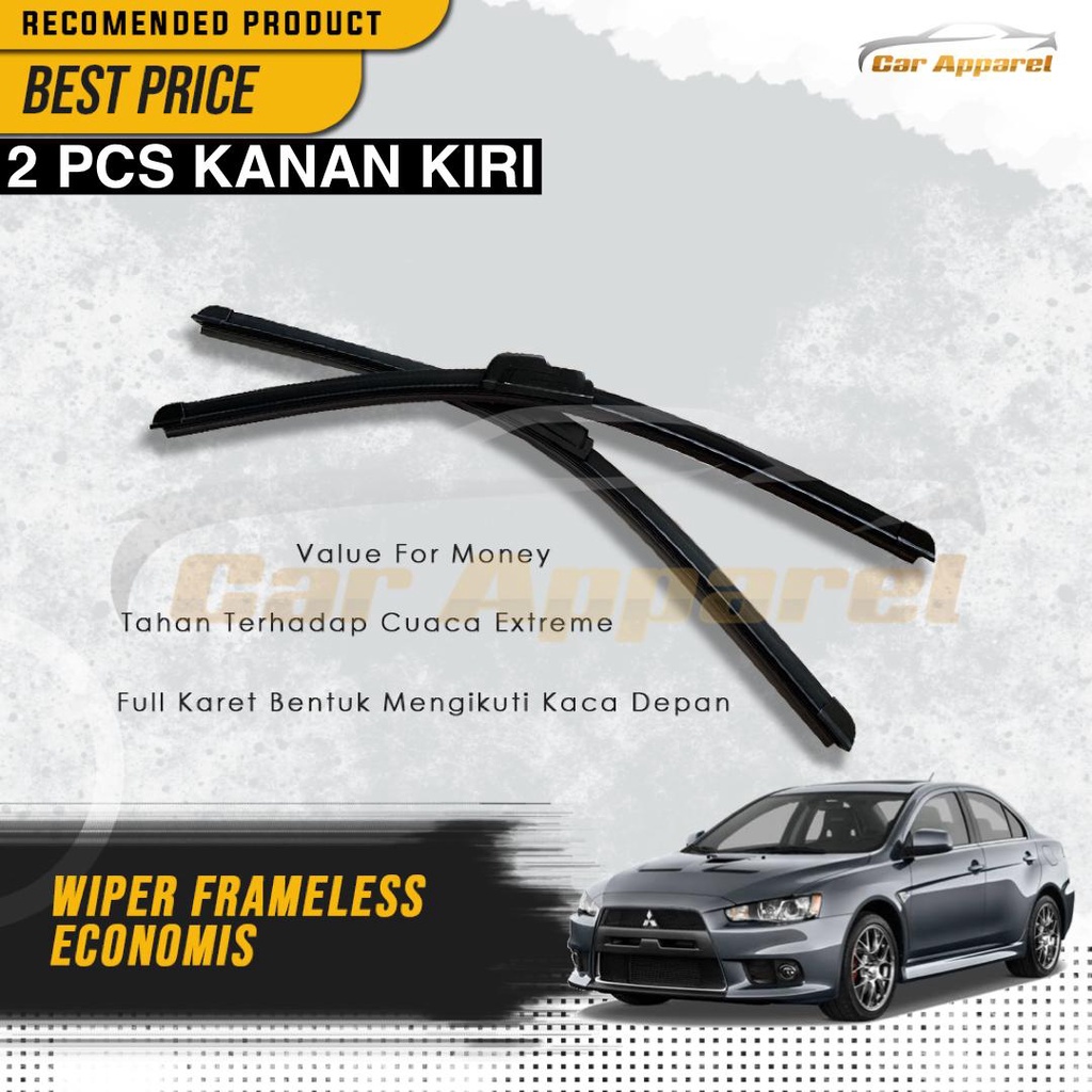 Jual WIPER ECONOMIS LANCER EVOLUTION EVO X EX 2 PCS SEPASANG Shopee