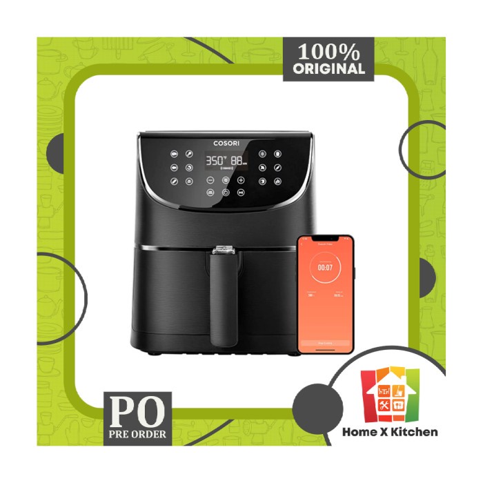 Jual COSORI Smart WiFi Air Fryer(100 Recipes), 13 Cooking Functions