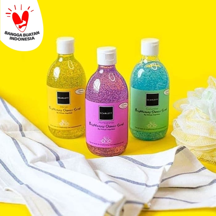 Jual SCARLET WHITENING BODY SHOWER SCRUB SHOWER SCRUB SCARLETT