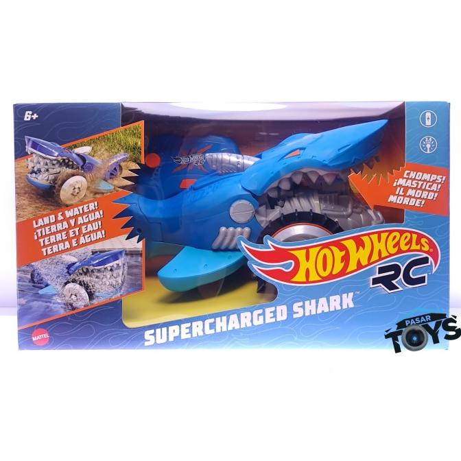 Jual Hot Wheels Hotwheels Rc Supercharged Shark Vehicle Remote Control