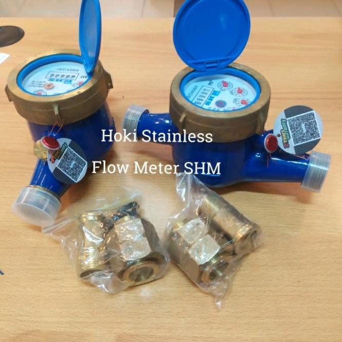 Jual Flow Meter / Meteran Air Shm 3/4" Inch / Dn 20 Shopee Indonesia