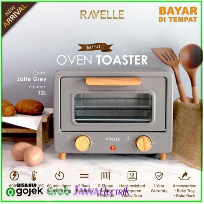 Jual Ravelle Oven Listrik Toaster Mini 12 Liter Korean Mini Oven Toaster Shopee Indonesia