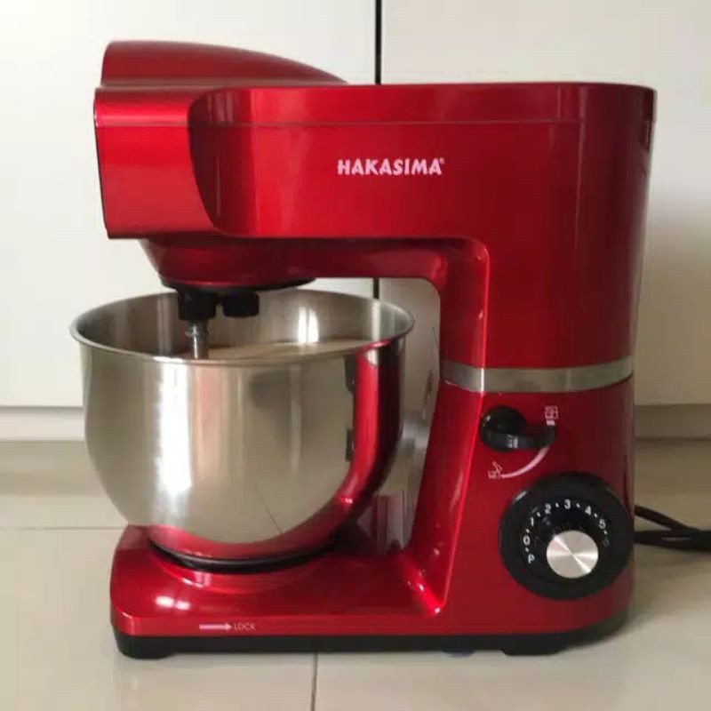 Jual NEW RED STAND MIXER HAKASIMA HK. 8777 Shopee Indonesia