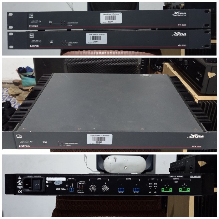 Jual Extron XPA 2002 200watt x 2 Power Amplifier Impor Bekas | Shopee