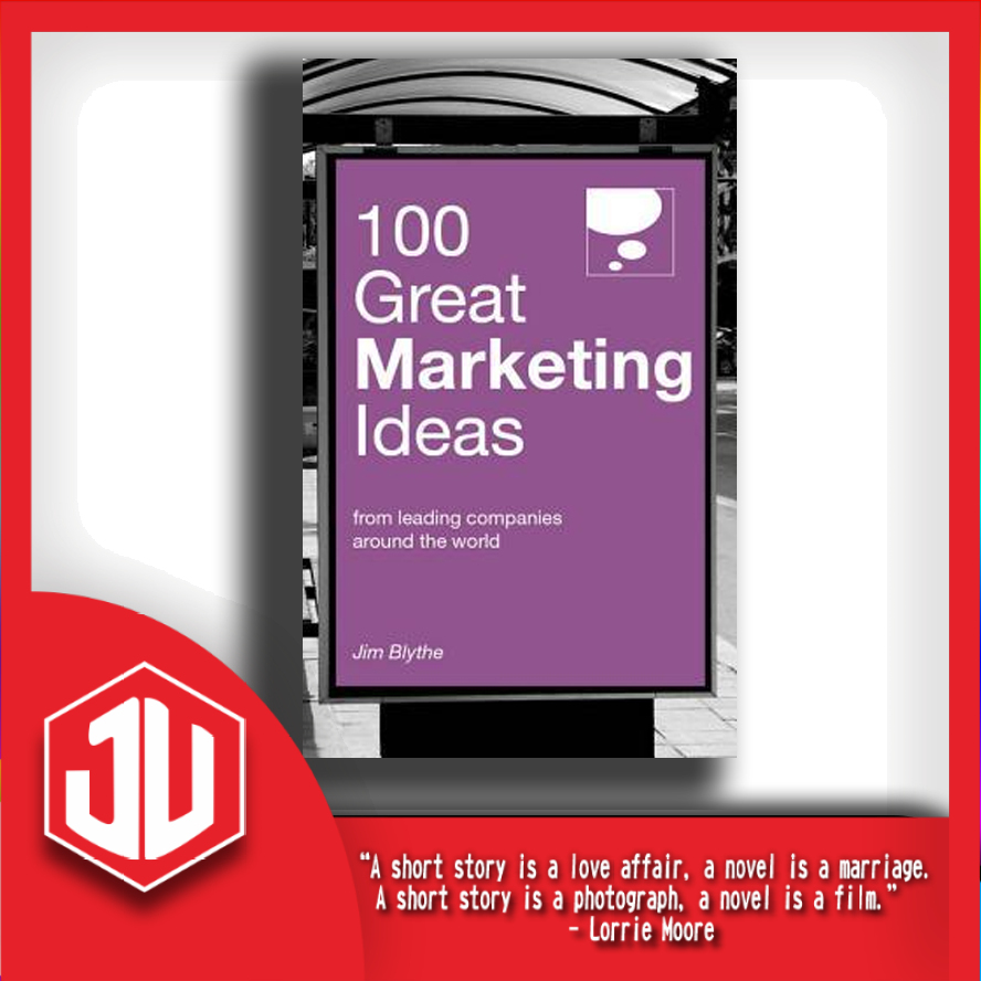 Jual 100 Great Marketing Ideas by Jim Blythe (English) Shopee Indonesia