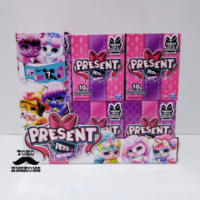 Jual PRESENT PETS MINI SURPRISE PLUSH Shopee Indonesia