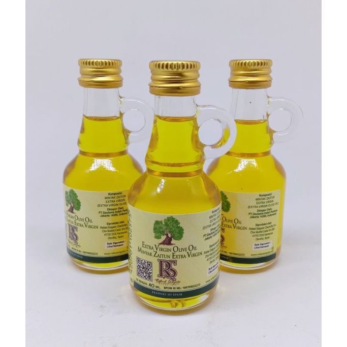 Jual ZAITUN RS RAFAEL SALGADO EXTRA VIRGIN OLIVE OIL 40 ML / MINYAK