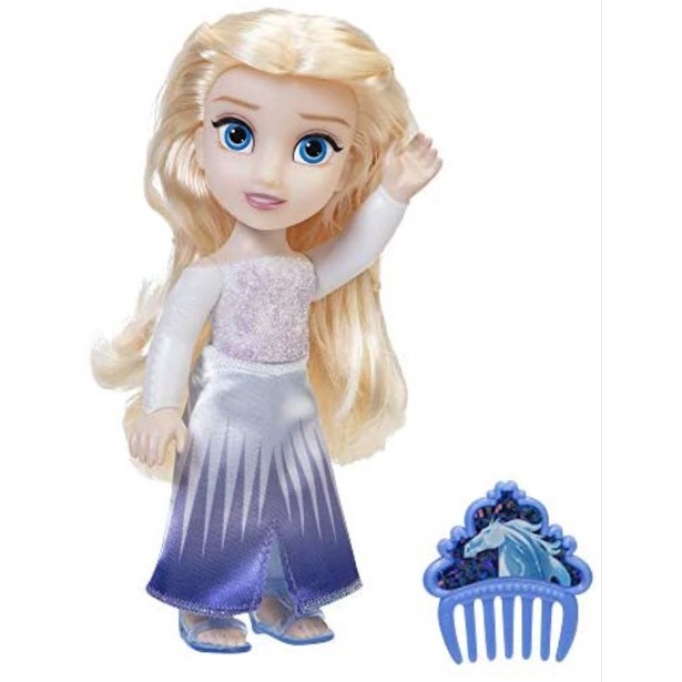 Jual Jakks Disney Princess Frozen 2 Elsa Epilogue Mini Petite Fashion Doll with Comb Shopee