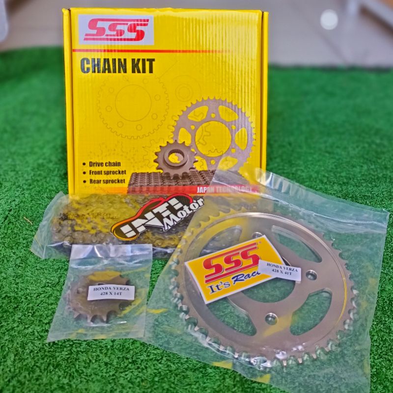 Jual GIRSET SSS Federal Aspira Honda Verza ASLI 100 SSS ORIGINAL Gir Set MOTOR Ferza Rantai Set