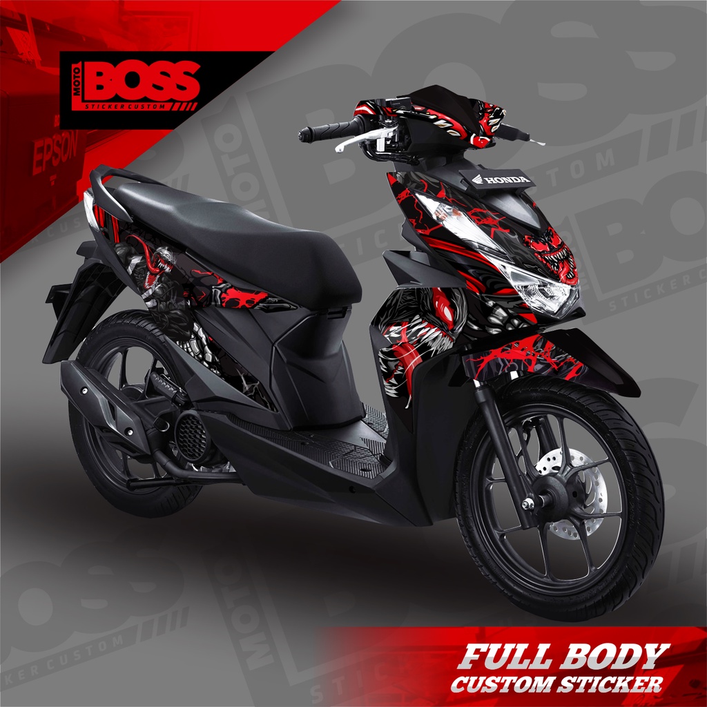 Jual Decal Sticker Honda Beat deluxe 2020 2021 2022 Full Body Sticker