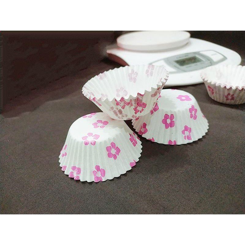 Jual 100lembar kertas bolu kukus/cup case/cup case mini Shopee Indonesia