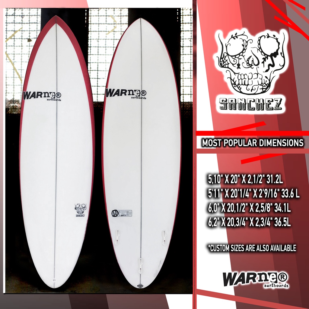 Jual Warner Surfboards Sanchez Model Shopee Indonesia