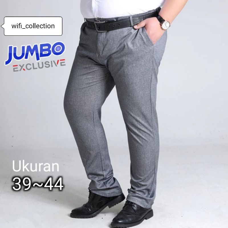 Jual Celana Big Size Pria Celana Panjang Pria Formal Kantor Oversize