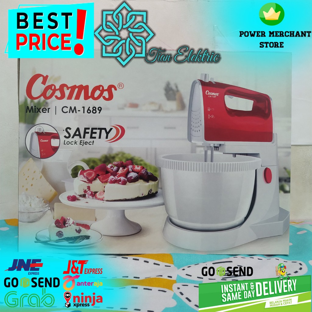 Jual COSMOS CM1689 Stand Mixer 3 Liter Shopee Indonesia
