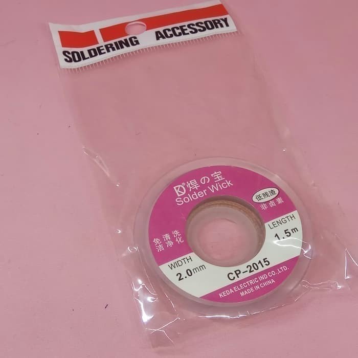 Jual Solder Wick Merk KEDA (CP2015)(())Solder Wick Merk KEDA (CP2015