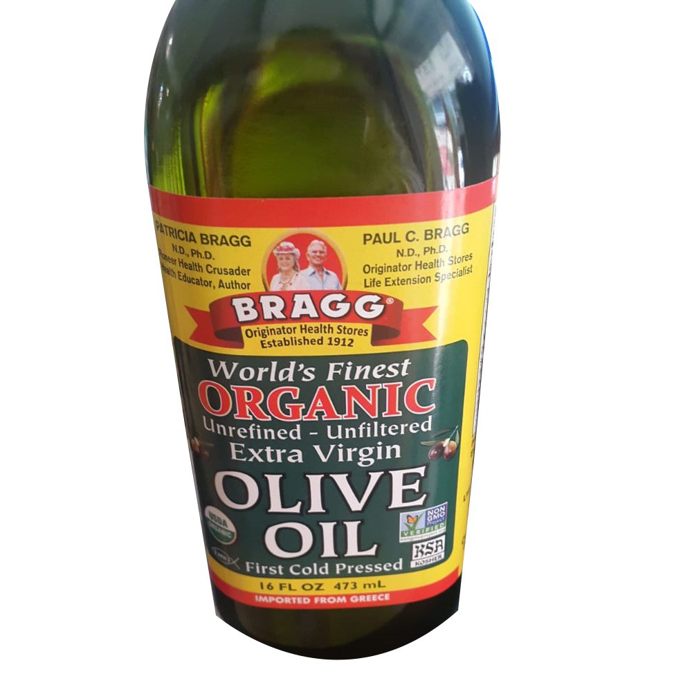Jual BRAGG Organic Extra Virgin Olive Oil 473 ml Shopee Indonesia