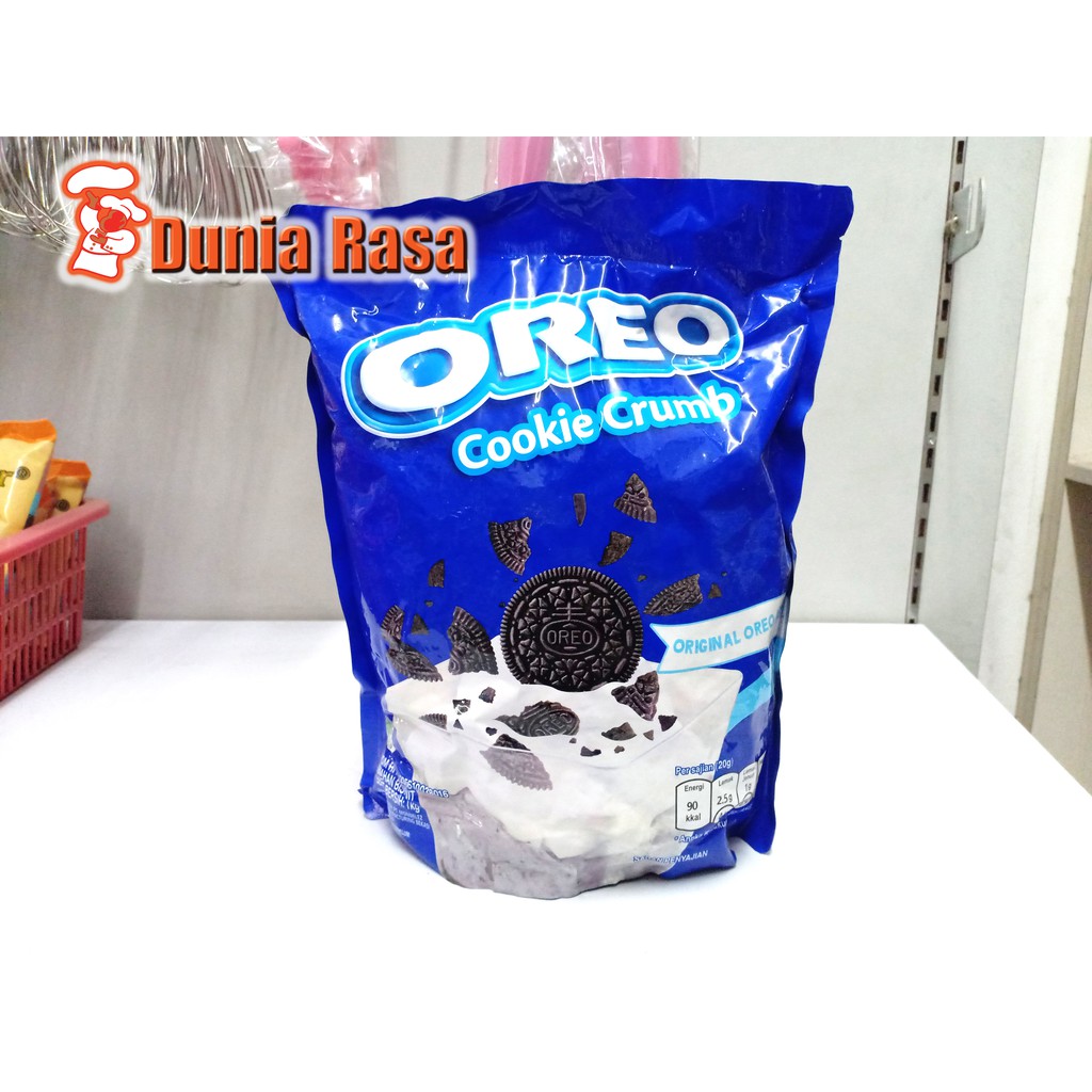 Jual Oreo Cookie Crumb Biskuit 1kg (Gratis MRJELLY Ekonomis 1 Sachet