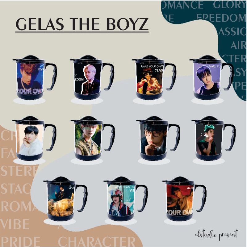 Jual Gelas Muk The Boyz BYOK (Be Your Own King) Shopee Indonesia