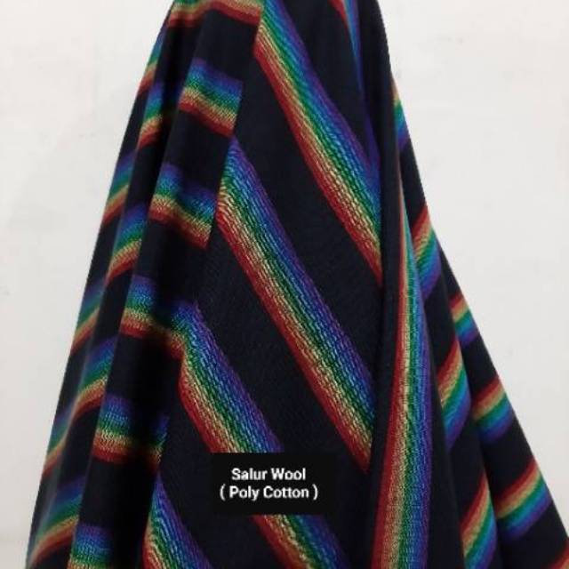 Jual Kain Salur Semi Wool (per 25 cm = 9.750, min pesanan 1 meter