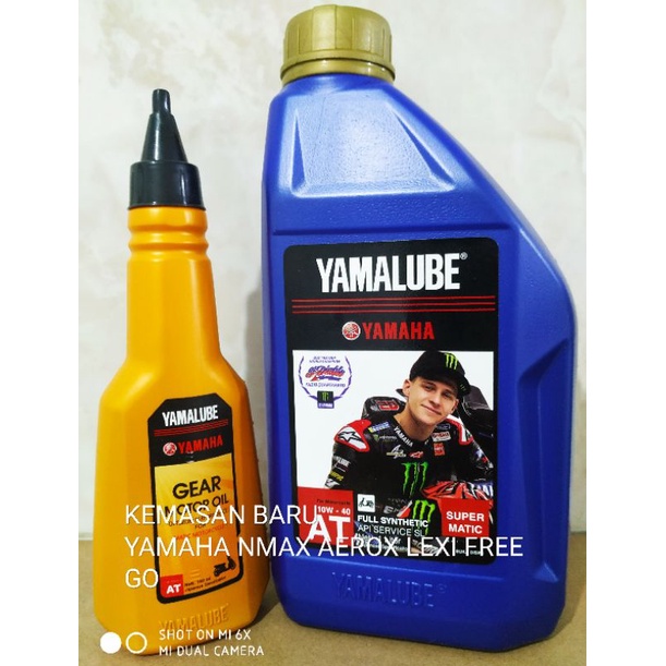 Jual SALE PAKET OLI YAMALUBE SUPER MATIC + YAMALUBE GEAR 140 ML FOR