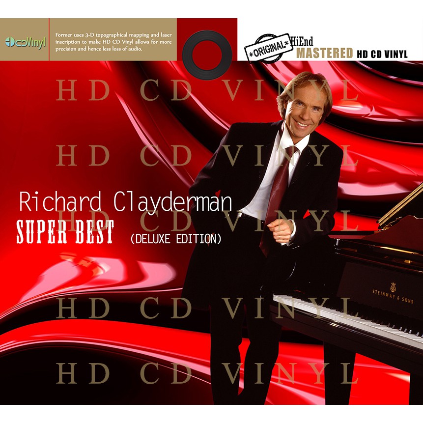 Jual cd audio RICHARD CLAYDERMAN, Super Best * Music INSTRUMENT PIANO