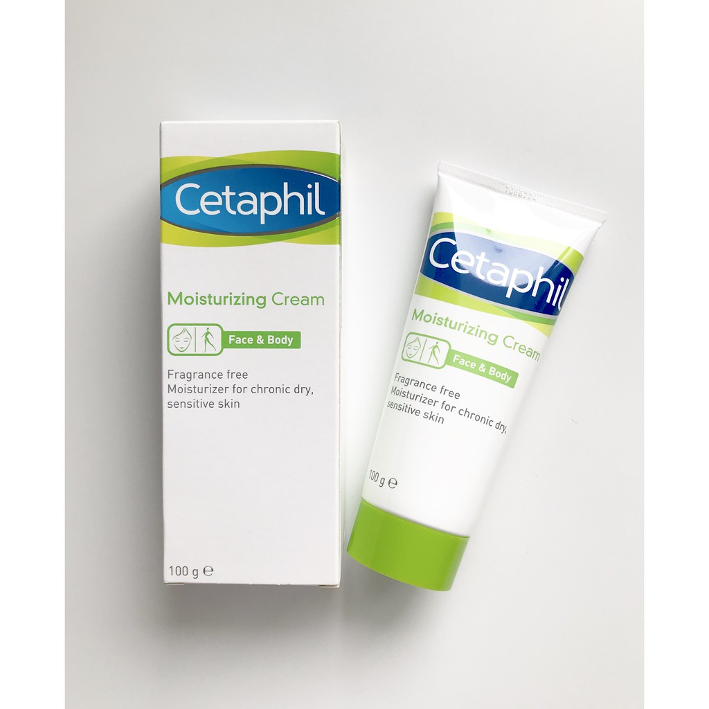 Jual Cetaphil Moisturizing Cream Face & Body 100g / 100gr Shopee
