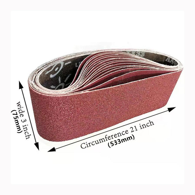 Jual Amplas Belt Sander/Amplas Belt KX167 533X75 Grit 60,80,120,240