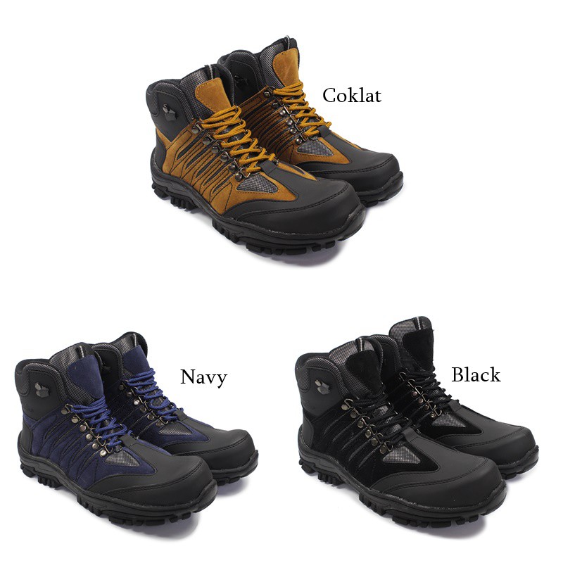 Jual Sepatu Boots Safety Pria Crocodile Hauler Boots Ujungbesi Work