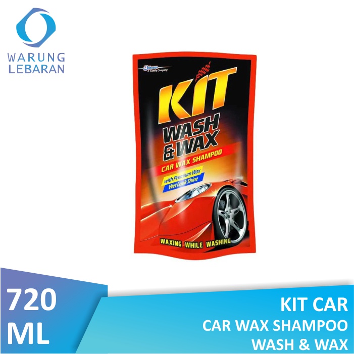 Jual Kit Car Wash & Wax Shampoo 720 ML Shopee Indonesia