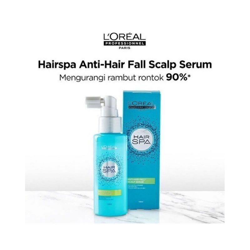 Jual LOREAL Hair spa AntiHair fall serum 100ML Serum Rambut Rontok Shopee Indonesia