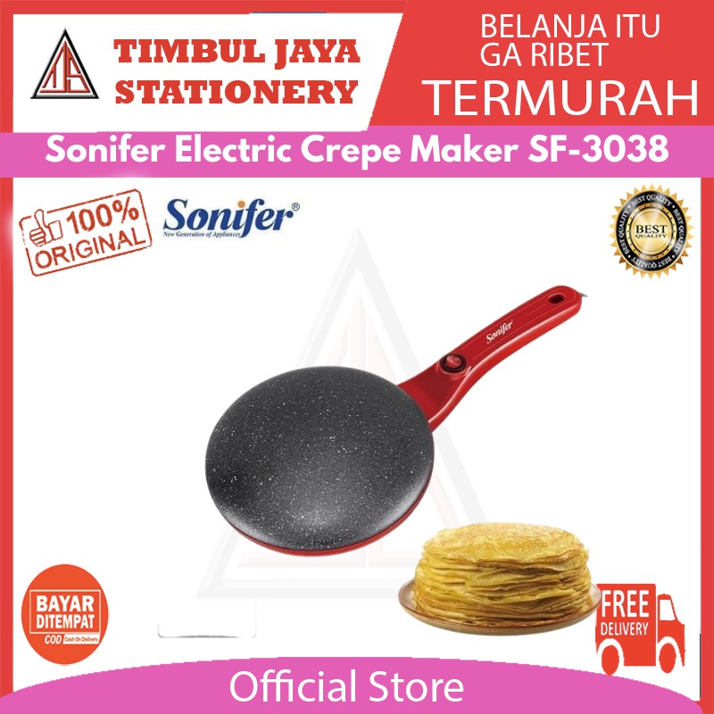 Jual Sonifer Haeger Electric Crepe Maker Panggangan Crepes Elektrik