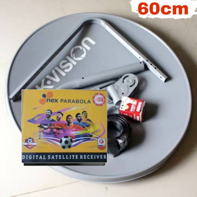 Jual Matahari Electronic ANTENA PARABOLA K VISION 60CM LENGKAP