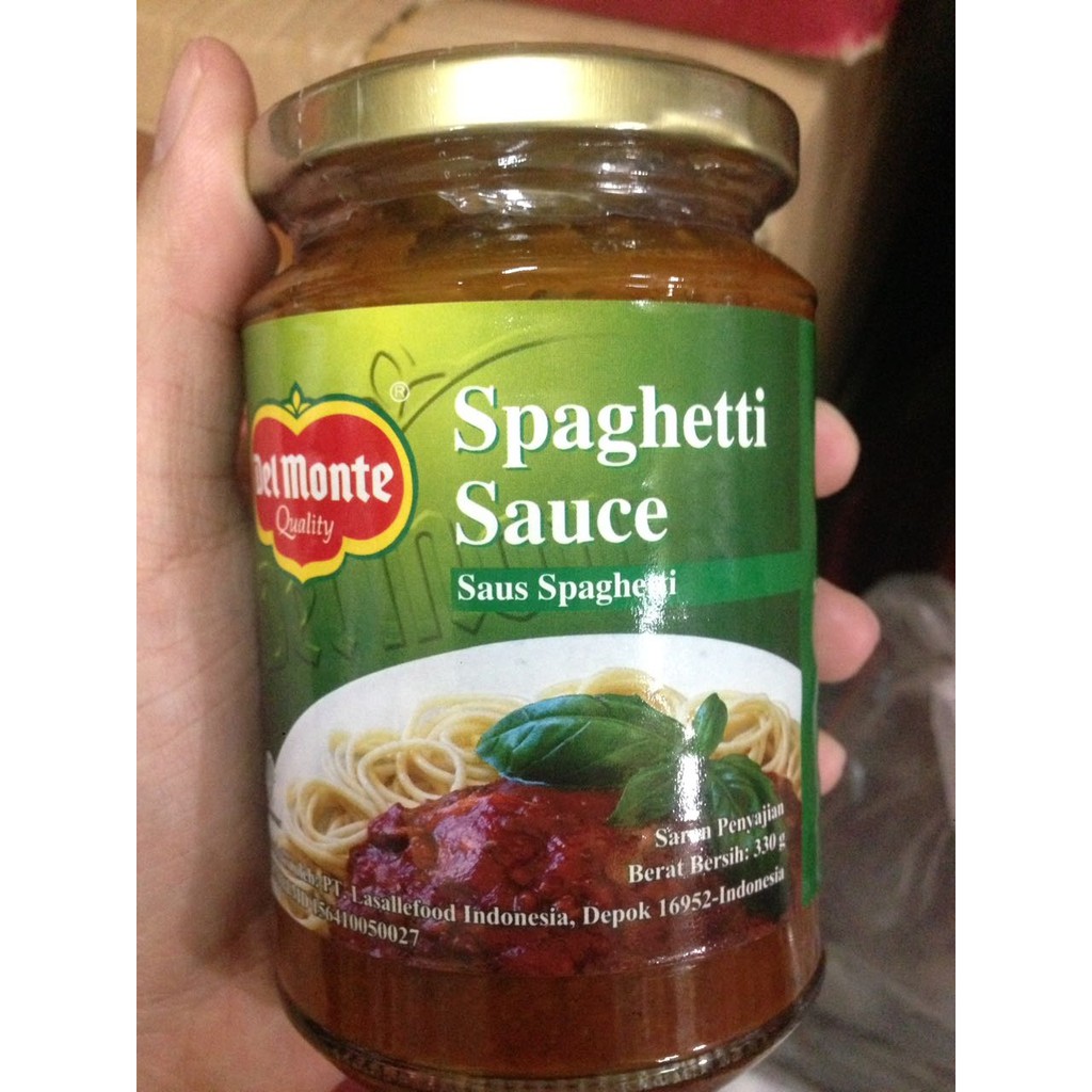 Jual Del Monte Spaghetti Sauce 330 Gr Bumbu Saus Spaghetti DelMonte