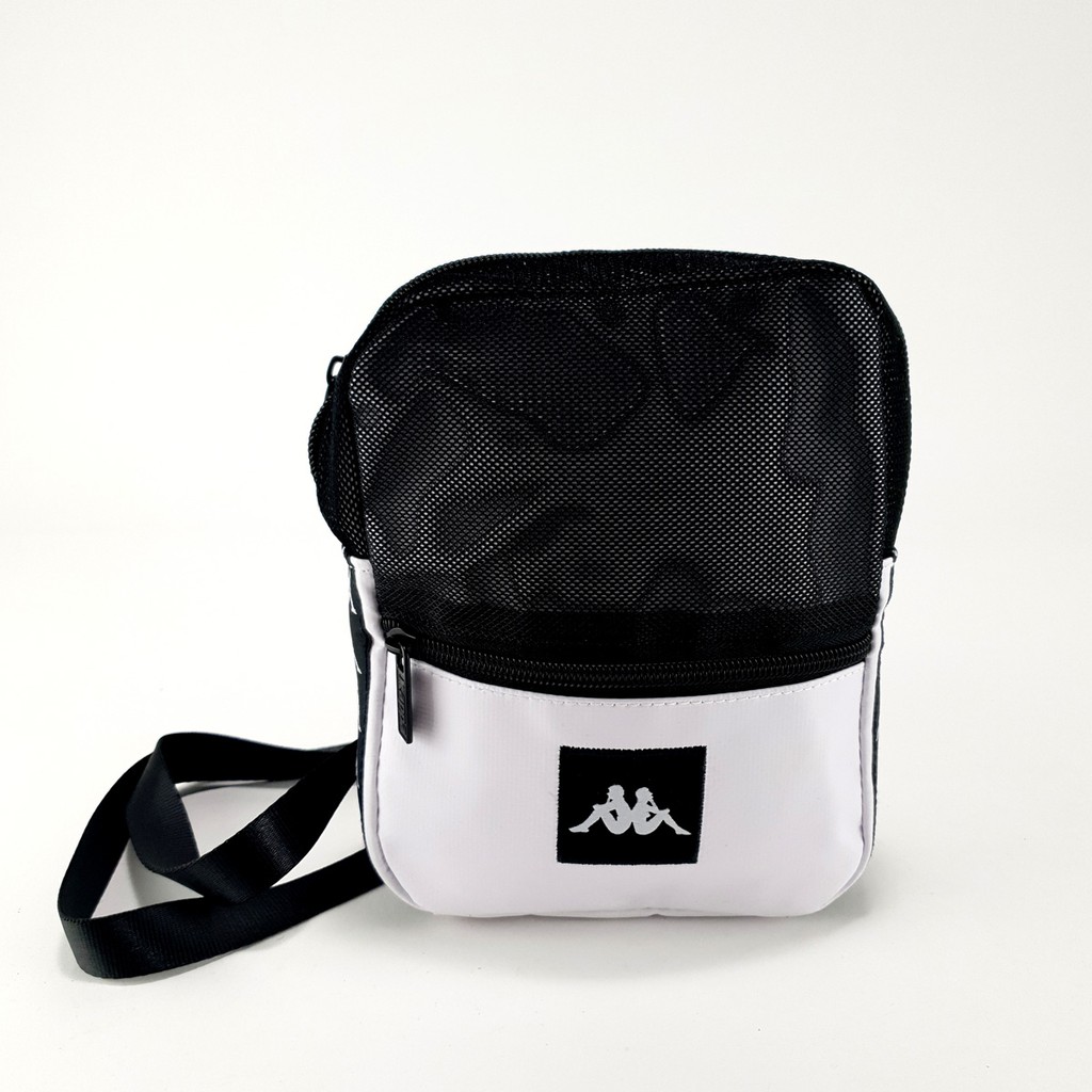 Jual Kappa 222 Banda Bayes Sling Bag WhiteBlack Shopee Indonesia