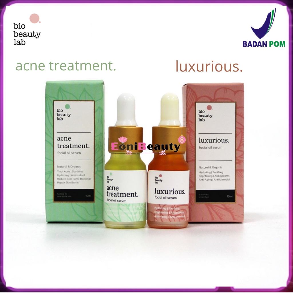 Jual Bio BeautyLab Luxurious Facial Oil Serum /acne treatment facial