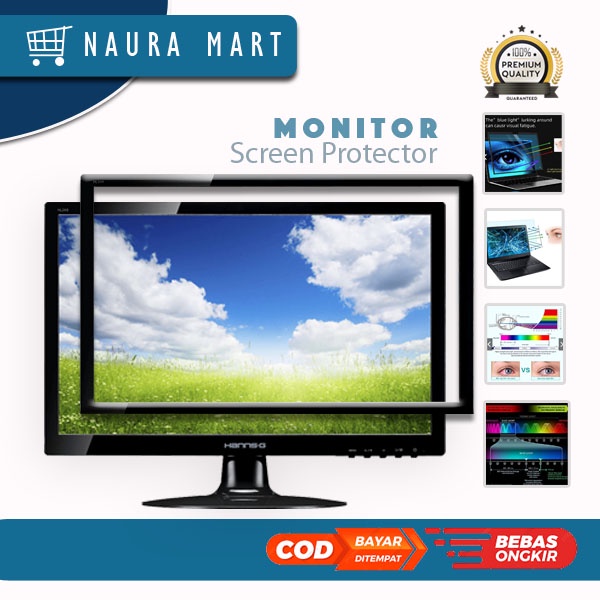 Jual Screen protector anti radiasi layar laptop dan monitor komputer