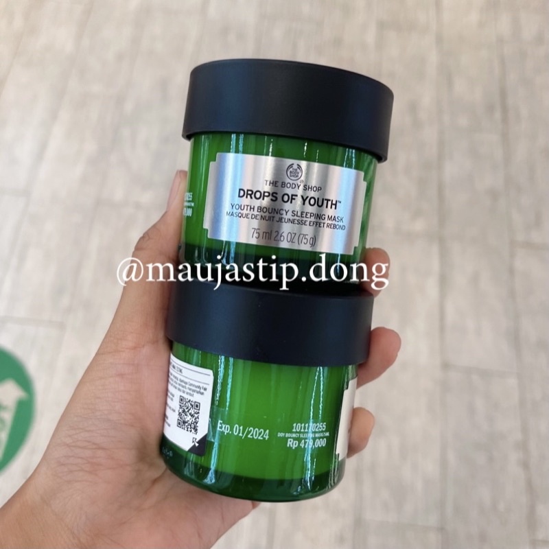 Jual DROPS OF YOUTH BOUNCY SLEEPING MASK 90ML (NEW PACKAGING) Shopee