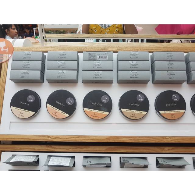 Jual Innisfree Skinny Coverfit Cushion SPF41 PA++ Shopee Indonesia