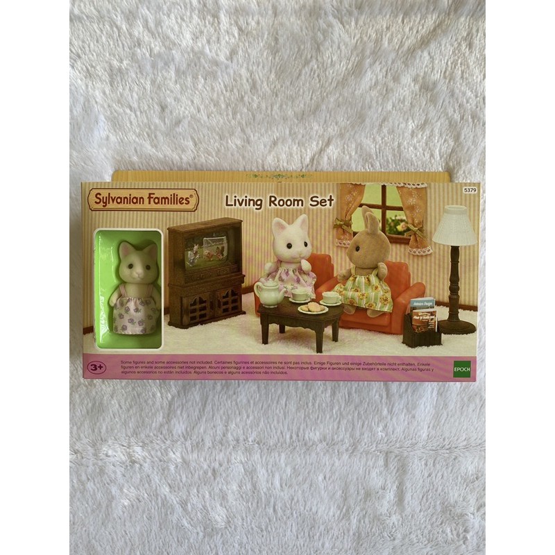 Jual Sylvanian Families Living Room Set New 2020 with Floral Cat Sister